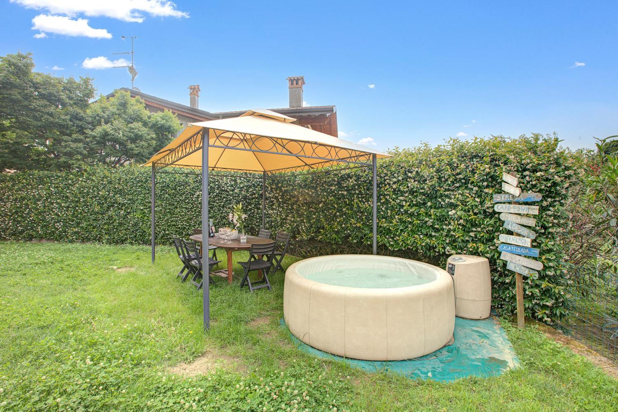 La Luna Nel Lago Lake View Garden - Happy Rentals Ispra Exterior photo